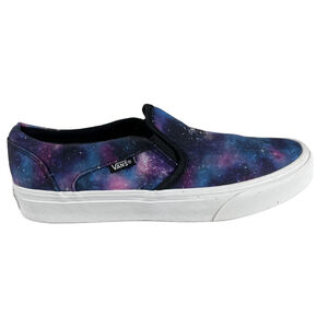 Vans Classic Slip-On Galaxy Cosmic Sneakers Women's 9 Men's 7.5 Celestial Shoes
